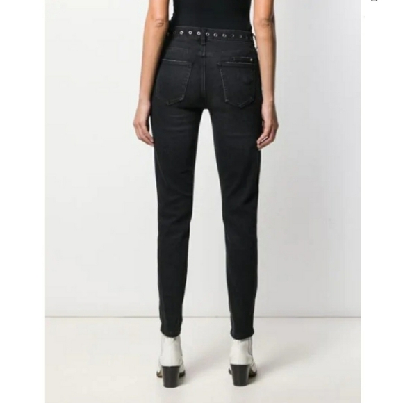 CURRENT Elliott Skinny Stiletto Jeans With Studs - Picture 2 of 13